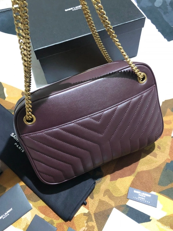 Repladies REP SMOOTH JOAN Y-QUILTED CAMERA BAG IN YSL LEATHER 0820